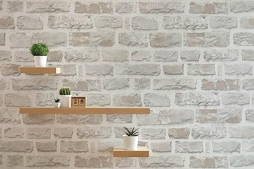 A.S. Création Naturstein Grau Weiß Tapete Steinoptik - Natural Living 386371 - Steintapete PVC-Frei - 10,05x0,53m Made in Germany A.S. Création Naturstein Grau Weiß Tapete Steinoptik - Natural Living 386371 - Steintapete PVC-Frei - 10,05x0,53m Made in Germany von A.S. Création