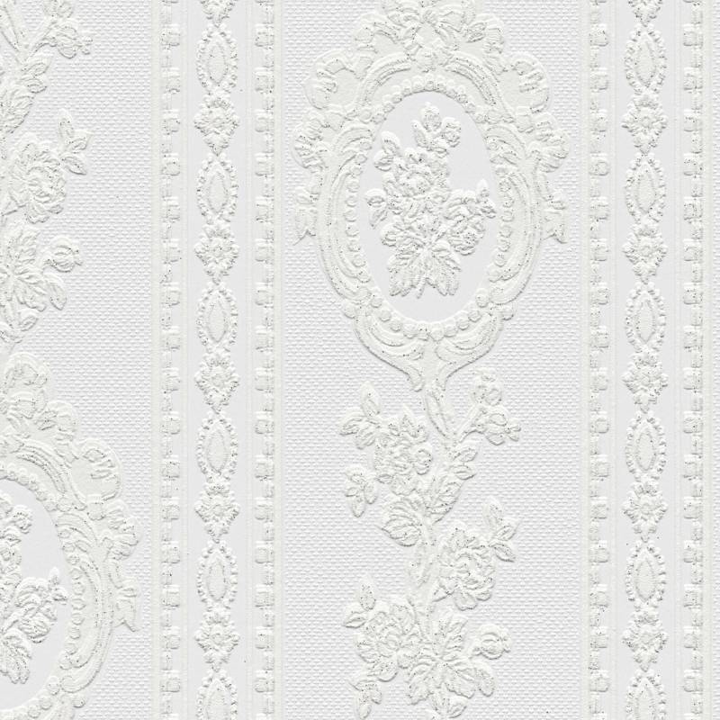 A.S. Creation | Profi | 186140 | Papiertapete | Streifenoptik | 0.53 x 10.05 m | Weiß A.S. Creation | Profi | 186140 | Papiertapete | Streifenoptik | 0.53 x 10.05 m | Weiß von A.S. Creation