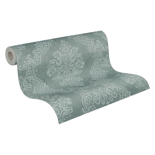A.S. Création Pure Elegance Vliestapete mit Ornamenten 0,53 x 10,05 m – Grün, Dunkelgrün - Barocktapete Made in Germany - 397651 A.S. Création Pure Elegance Vliestapete mit Ornamenten 0,53 x 10,05 m – Grün, Dunkelgrün - Barocktapete Made in Germany - 397651 von A.S. Création