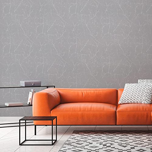 A.S. Création Tapete Natur Grau Weiß Terra 385043 - Vliestapete Äste - 10,05 m x 0,53 m Made in Germany von A.S. Création