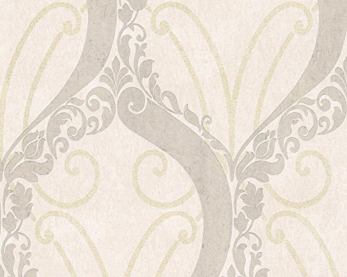 A.S. Création Tapete Soraya 10,05 m x 0,53 m beige metallic 305863 A.S. Création Tapete Soraya 10,05 m x 0,53 m beige metallic 305863 von A.S. Création
