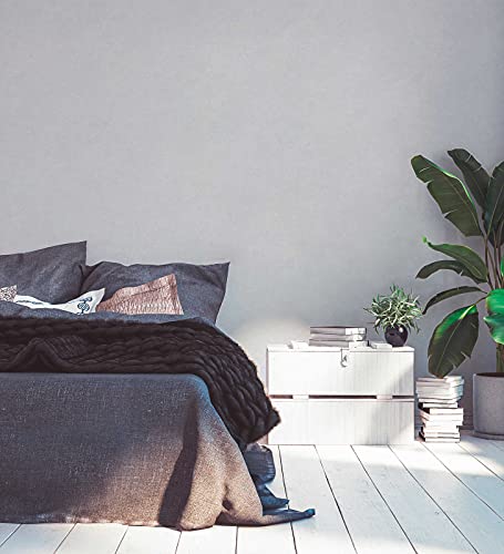 A.S. Création Unitapete Attractive Tapete einfarbig unifarben Vliestapete weiß matt glatt 378385 von A.S. Création