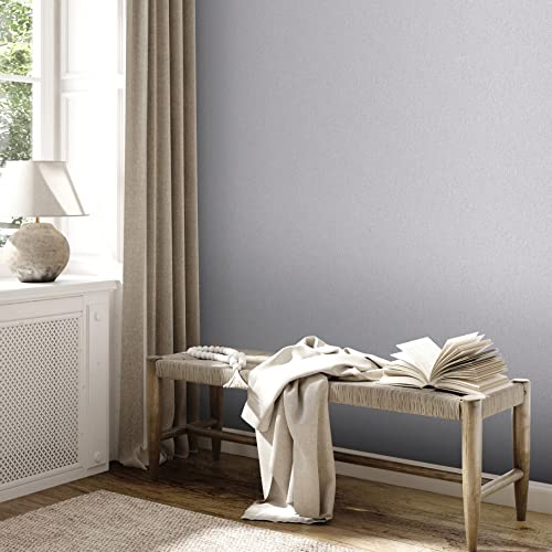 A.S. Création Unitapete Hellgrau Grau Attractive 2 390304 - Vliestapete - 10,05 m x 0,53 m Made in Germany von A.S. Création
