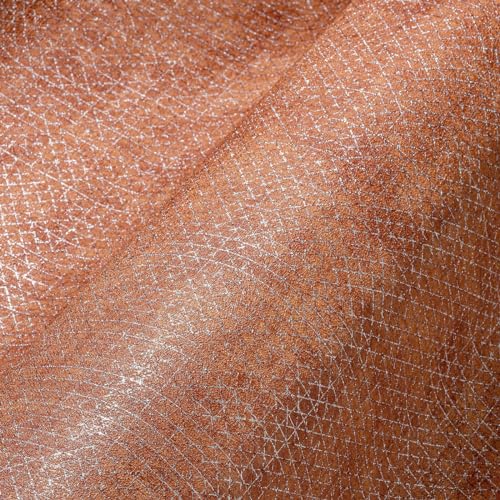 A.S. Création Unitapete Orange Rot THE BOS 388266 Vliestapete Metallic 10,05 m x 0,53 m Made in Germany von A.S. Création