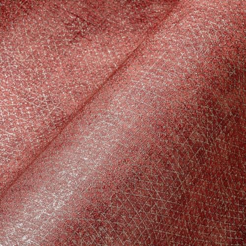 A.S. Création Unitapete Rot Gold THE BOS 388268 Vliestapete Metallic 10,05 m x 0,53 m Made in Germany von A.S. Création