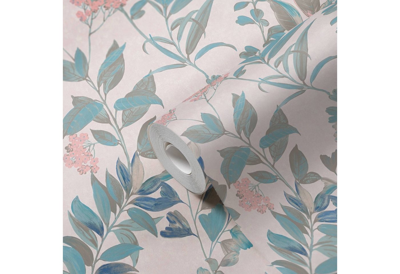 A.S. Création Vliestapete AP ARCADE, 391712, Blumen, Floral, 10.05 x 0.53 m, Weiß von A.S. Création