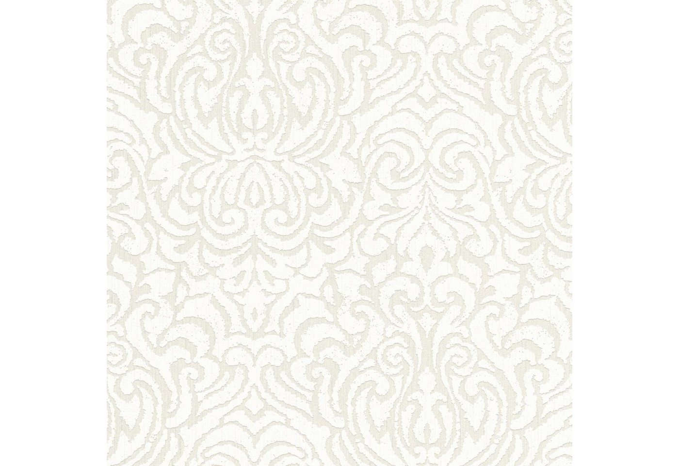A.S. Création Vliestapete AP Tessuto II, 961935, Barock, 0.53 x 10.05 m, Creme von A.S. Création
