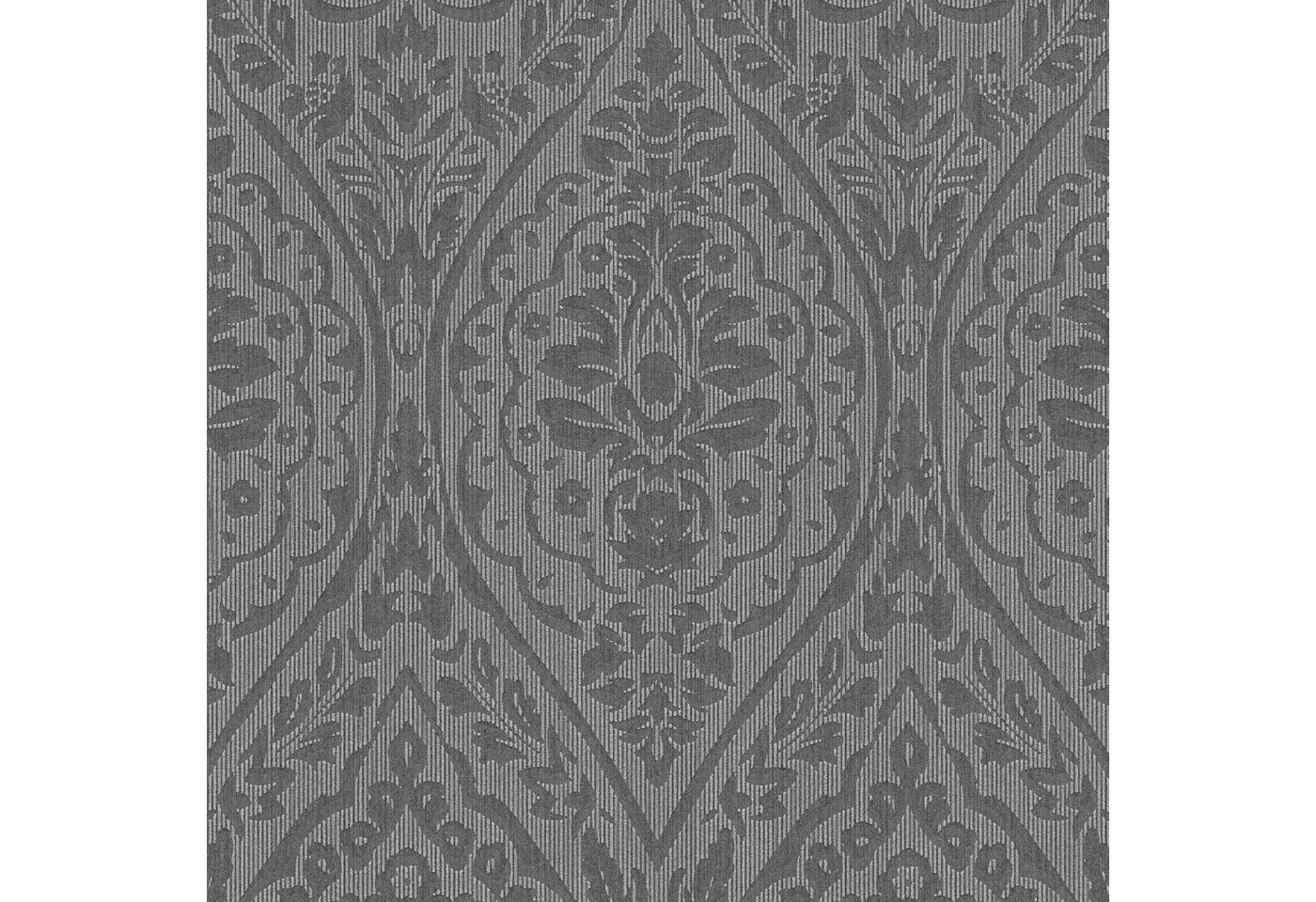 A.S. Création Vliestapete AP Tessuto II, 961957, Barock, 0.53 x 10.05 m, Braun von A.S. Création