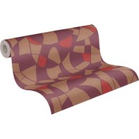 A.S. Création Vliestapete "Antigua Tapete mit Formen" gemustert  matt  neutral leicht strukturiert Grafiktapete Retrotapete Tapeten Wohnzimmer Schlafzimmer Küche Design von A.S. Création