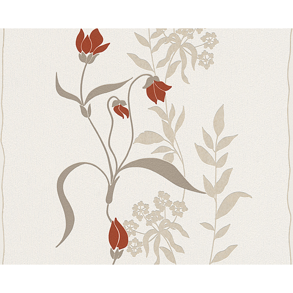 A.S. Création Vliestapete "Avenzio 7" Blumen beige/braun/rot 10,05 x 0,53 m A.S. Création Vliestapete "Avenzio 7" Blumen beige/braun/rot 10,05 x 0,53 m von A.S. Création