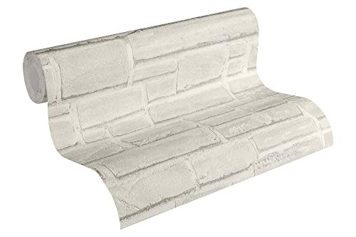 A.S. Création Vliestapete Best of Wood`n Stone 2nd Edition Tapete in Stein Optik fotorealistische Steintapete Naturstein 10,05 m x 0,53 m grau weiß Made in Germany 662316 6623-16 A.S. Création Vliestapete Best of Wood`n Stone 2nd Edition Tapete in Stein Optik fotorealistische Steintapete Naturstein 10,05 m x 0,53 m grau weiß Made in Germany 662316 6623-16 von A.S. Création