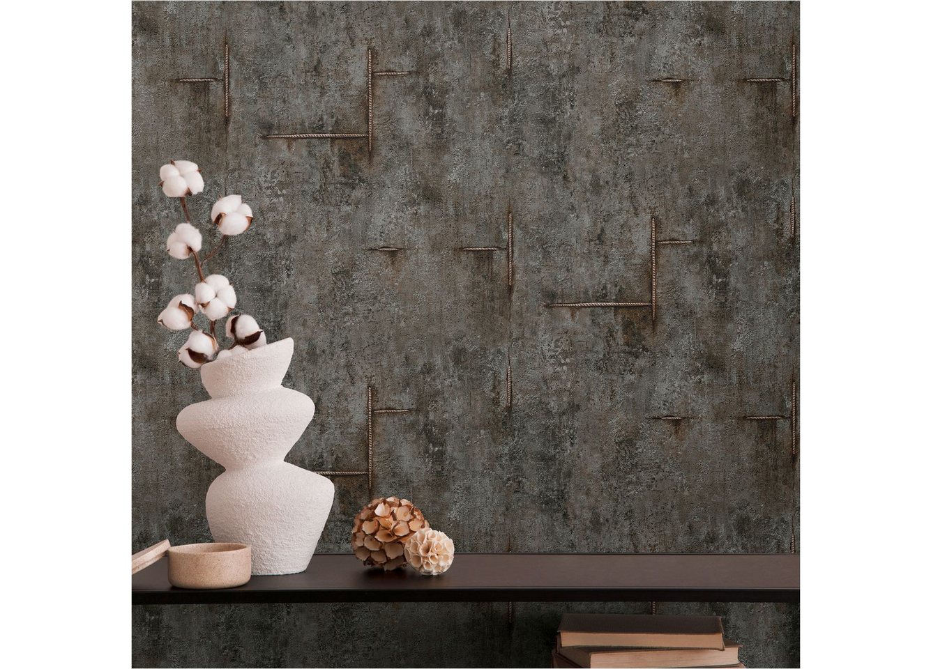 A.S. Création Vliestapete Beton Tapete Schwarz 790855 Industrial CosmoLiving by Cosmopolitan A.S. Création Vliestapete Beton Tapete Schwarz 790855 Industrial CosmoLiving by Cosmopolitan von A.S. Création