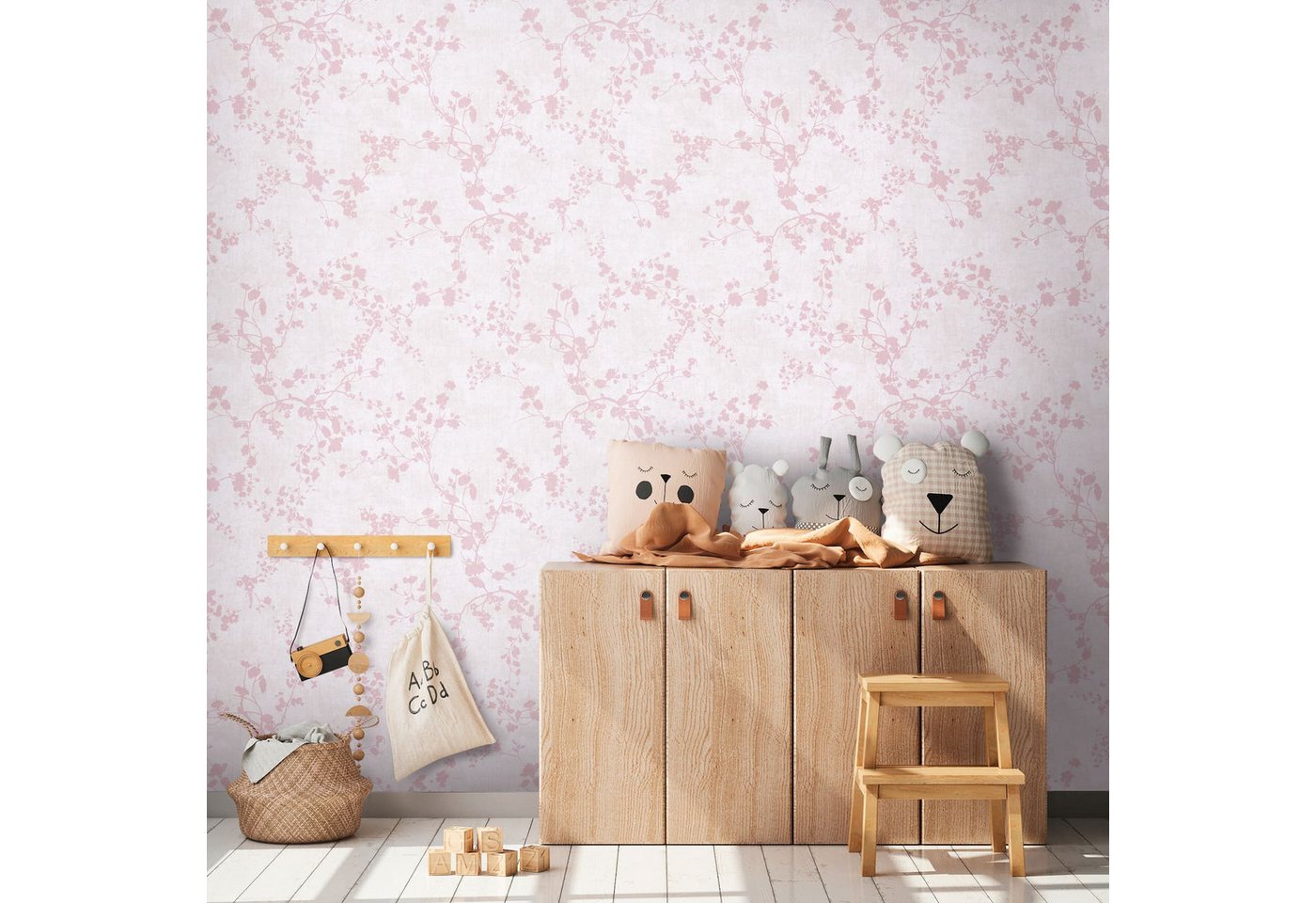 A.S. Création Vliestapete Blumen Zweige Textiloptik Floral Rosa 77079-1 Lilly + Luis AS Creation A.S. Création Vliestapete Blumen Zweige Textiloptik Floral Rosa 77079-1 Lilly + Luis AS Creation von A.S. Création