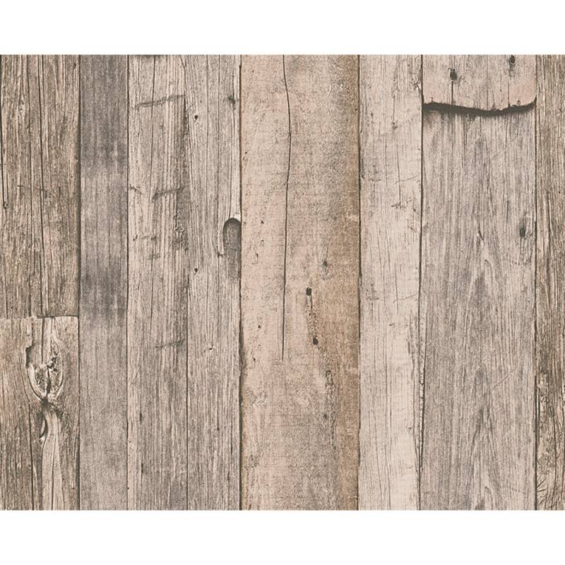 A.S. Création Vliestapete "Dekora Natur 6" Holz-Optik beige/creme/schwarz 10,05 x 0,53 m von A.S. Création