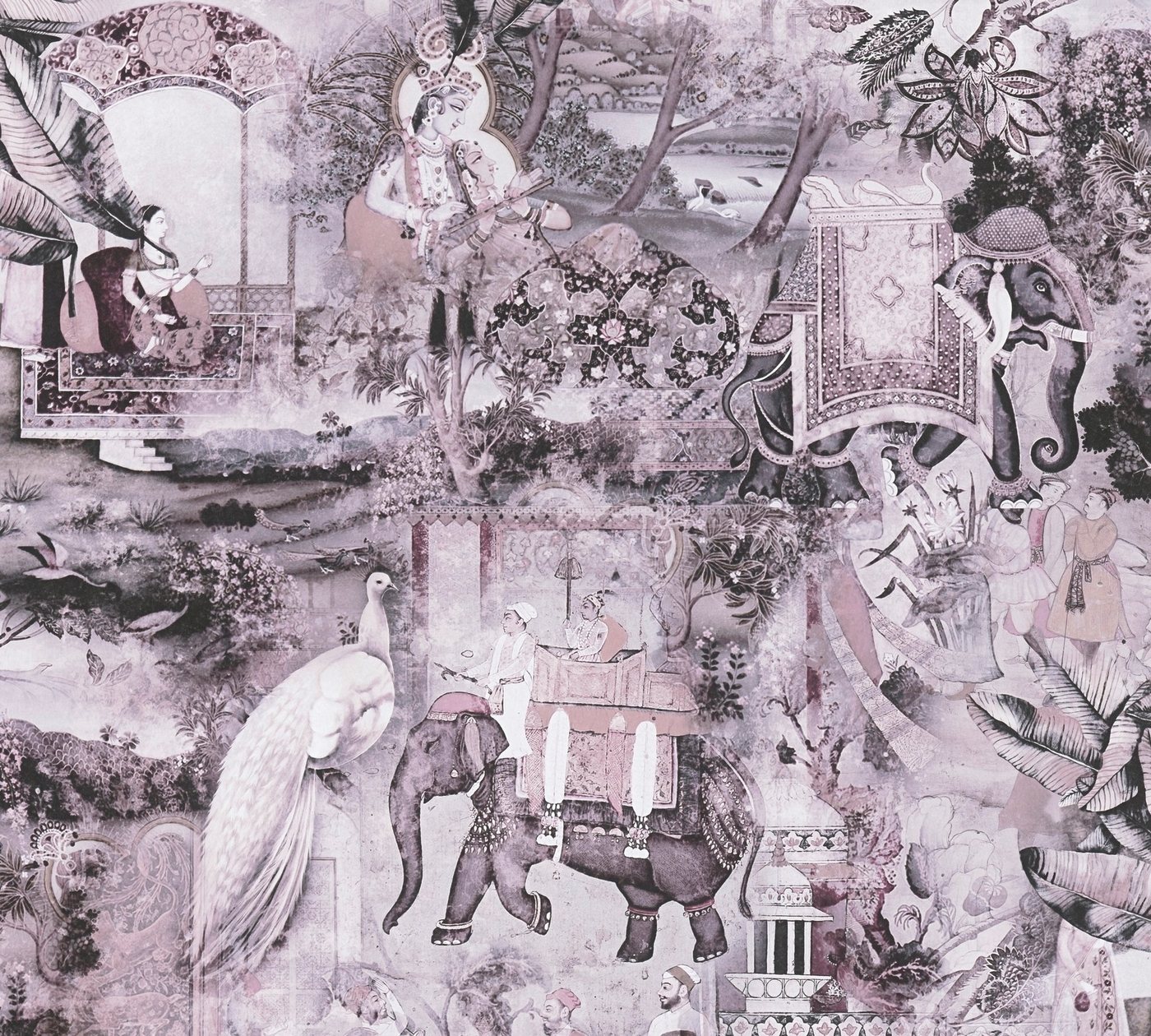 A.S. Création Vliestapete Dream Flowery, glatt, Ethnomuster, abstrakt, minimalistisch, Vintage Tapete Orientalisch Tapeten Wohnzimmer Schlafzimmer Küche Flur A.S. Création Vliestapete Dream Flowery, glatt, Ethnomuster, abstrakt, minimalistisch, Vintage Tapete Orientalisch Tapeten Wohnzimmer Schlafzimmer Küche Flur von A.S. Création