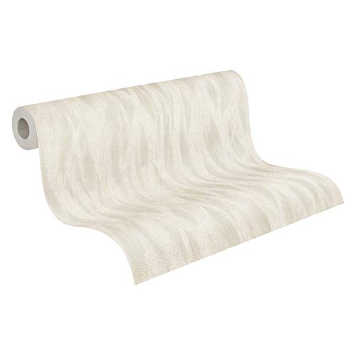 A.S. Création Vliestapete Emotion Graphic Tapete im Ethno Look 10,05 m x 0,53 m beige grau metallic Made in Germany 368842 36884-2 von A.S. Création