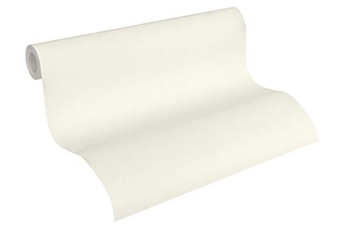 A.S. Création Vliestapete Scandinavian 2 Tapete Uni 10,05 m x 0,53 m creme Made in Germany 342482 34248-2 von A.S. Création