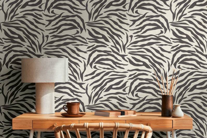 A.S. Création Vliestapete Exotisch Tierfell Zebra Streifen Schwarz Weiß 78217-1 A.S. Création Vliestapete Exotisch Tierfell Zebra Streifen Schwarz Weiß 78217-1 von A.S. Création