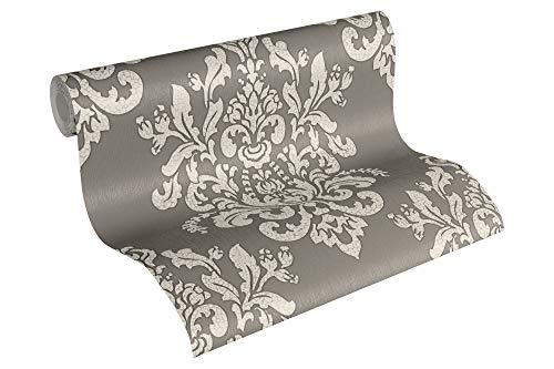 A.S. Création Vliestapete Hermitage 10 Tapete klassisch neo-barock 10,05 m x 0,53 m grau metallic weiß Made in Germany 341432 34143-2 A.S. Création Vliestapete Hermitage 10 Tapete klassisch neo-barock 10,05 m x 0,53 m grau metallic weiß Made in Germany 341432 34143-2 von A.S. Création