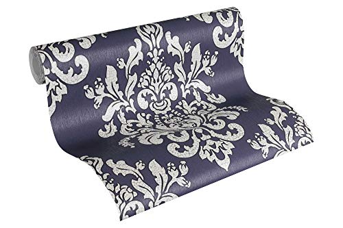 A.S. Création Vliestapete Hermitage 10 Tapete klassisch neo-barock 10,05 m x 0,53 m metallic lila weiß Made in Germany 341431 34143-1 A.S. Création Vliestapete Hermitage 10 Tapete klassisch neo-barock 10,05 m x 0,53 m metallic lila weiß Made in Germany 341431 34143-1 von A.S. Création