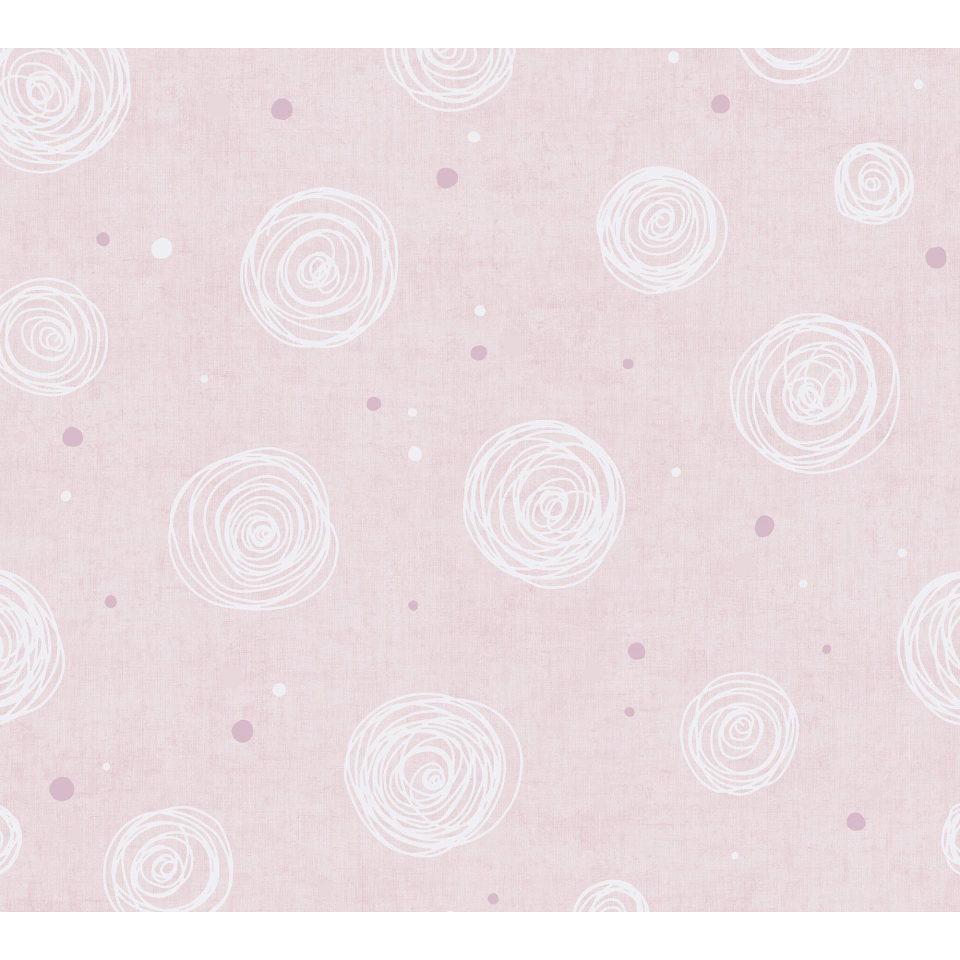 A.S. Création Vliestapete 'Lilly & Luis' Kreise rosa 0,53 x 10,05 m A.S. Création Vliestapete 'Lilly & Luis' Kreise rosa 0,53 x 10,05 m von A.S. Création