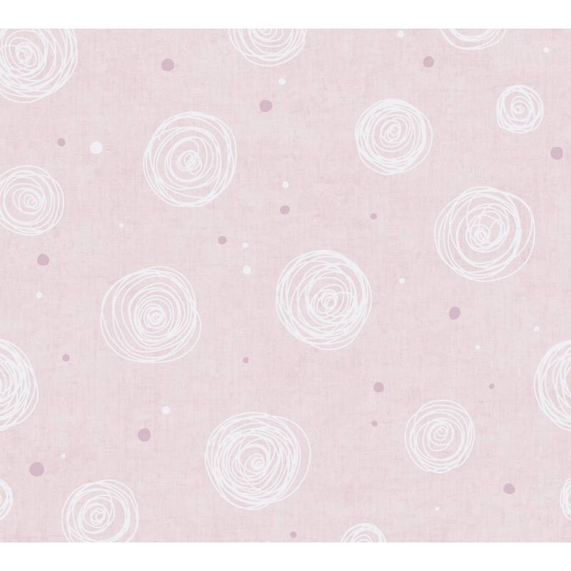 A.S. Création Vliestapete 'Lilly & Luis' Kreise rosa 0,53 x 10,05 m A.S. Création Vliestapete 'Lilly & Luis' Kreise rosa 0,53 x 10,05 m von A.S. Création