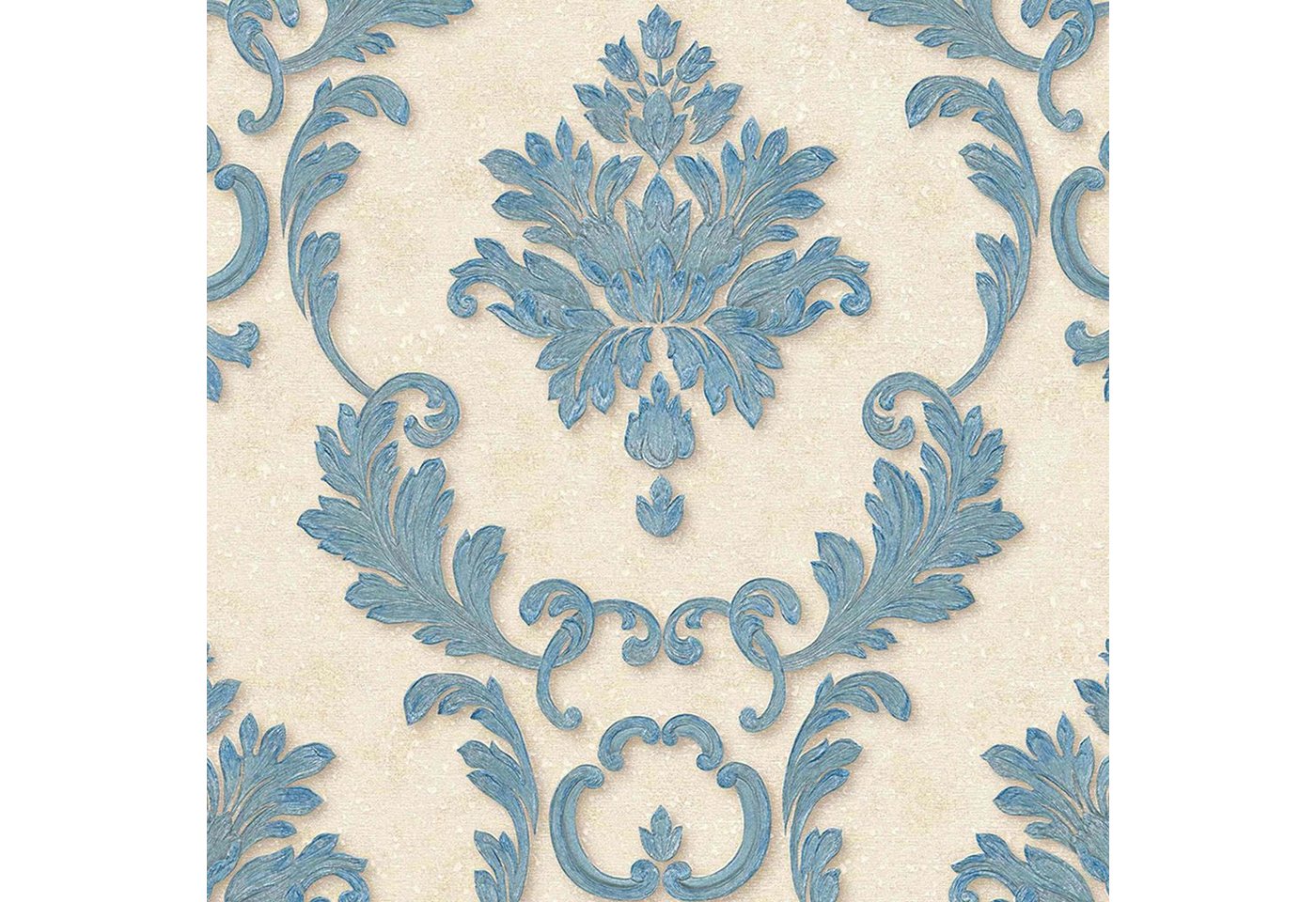 A.S. Création Vliestapete Luxury wallpaper, 324222, Barock, 0.53 x 10.05 m, Blau von A.S. Création