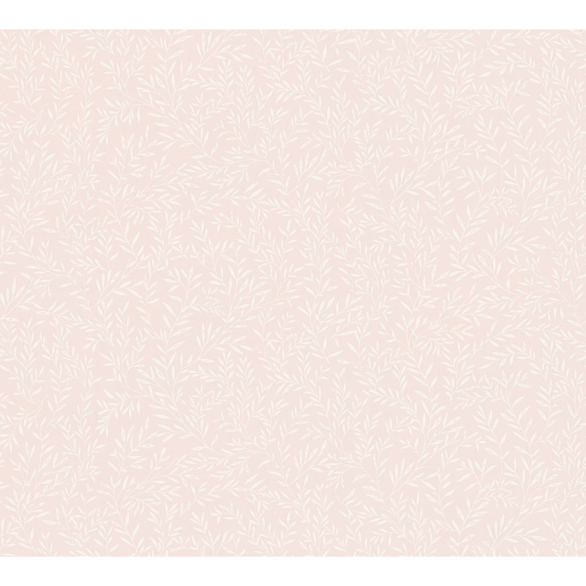 A.S. Création Vliestapete 'Maison Charme' feine Blätterranke rosa/weiß 0,53 x 10,05 m A.S. Création Vliestapete 'Maison Charme' feine Blätterranke rosa/weiß 0,53 x 10,05 m von A.S. Création