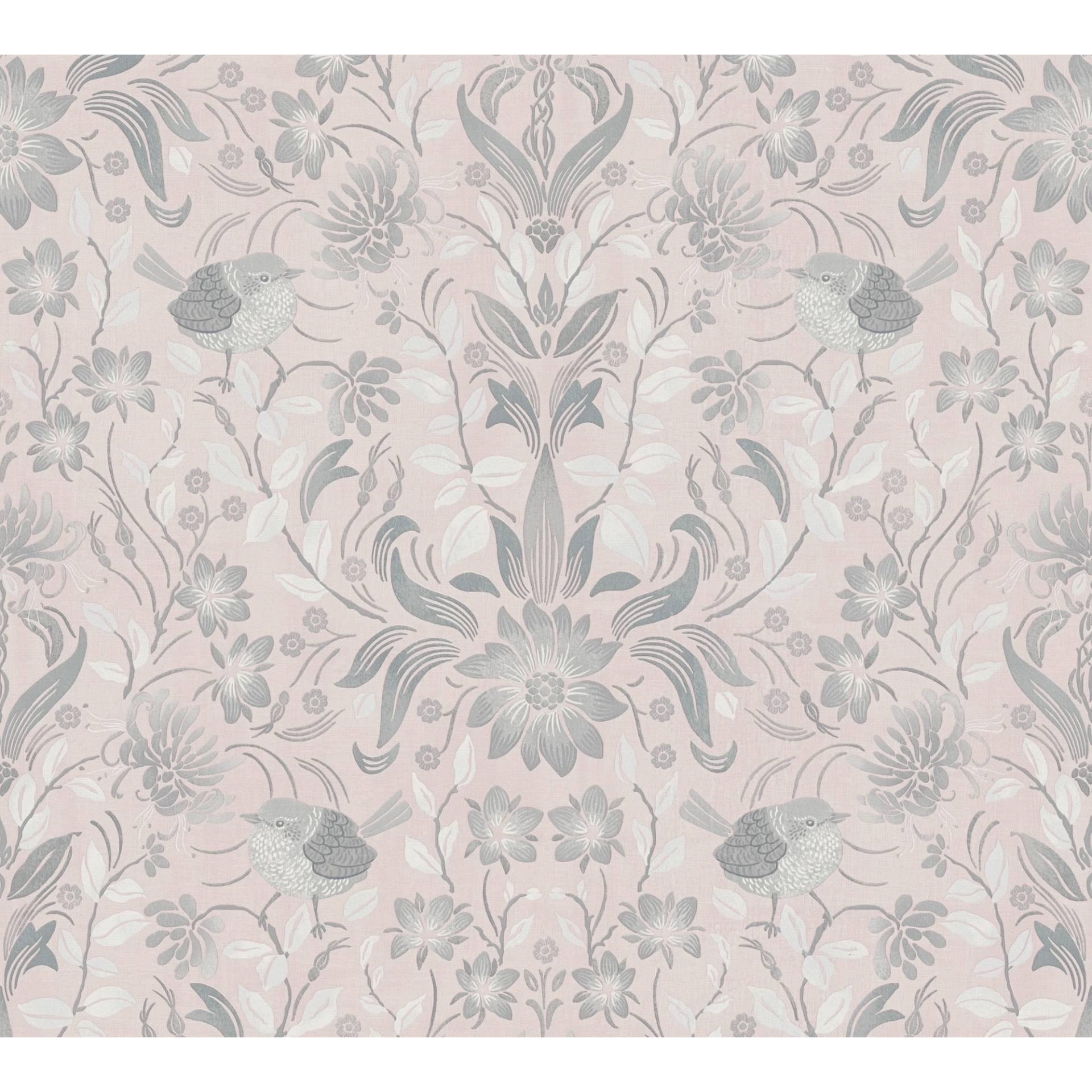 A.S. Création Vliestapete 'Maison Charme' opulentes Blumenmuster rosa/grau 0,53 x 10,05 m A.S. Création Vliestapete 'Maison Charme' opulentes Blumenmuster rosa/grau 0,53 x 10,05 m von A.S. Création