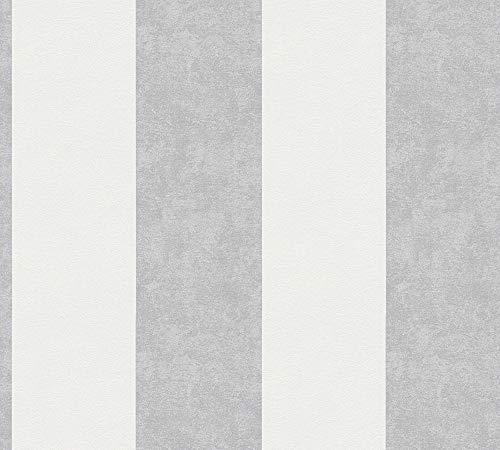 A.S. Création Vliestapete Memory Tapete mit Blockstreifen 10,05 m x 0,53 m creme grau weiß Made in Germany 329902 32990-2 A.S. Création Vliestapete Memory Tapete mit Blockstreifen 10,05 m x 0,53 m creme grau weiß Made in Germany 329902 32990-2 von A.S. Création