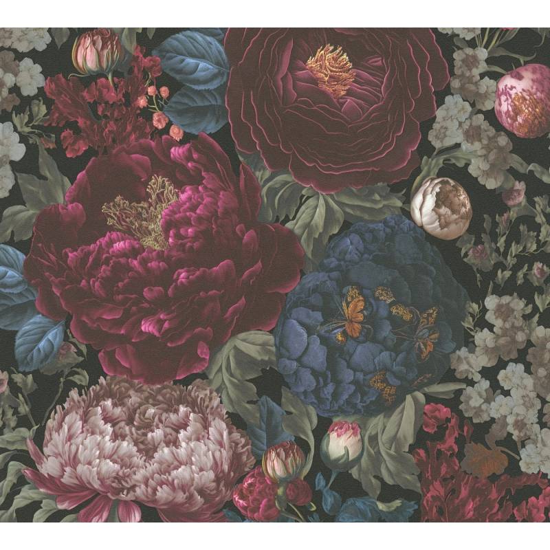 A.S. Création Vliestapete 'Michalsky 6' Blumen rot 0,53 x 10,05 m von A.S. Création