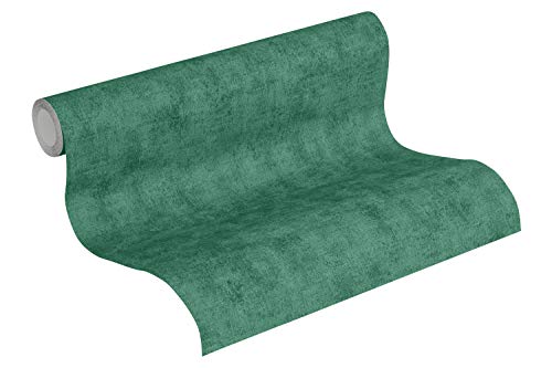 A.S. Création Vliestapete Neue Bude 2.0 Edition 2 Tapete in Vintage Uni Optik 10,05 m x 0,53 m grün Made in Germany 374173 37417-3 A.S. Création Vliestapete Neue Bude 2.0 Edition 2 Tapete in Vintage Uni Optik 10,05 m x 0,53 m grün Made in Germany 374173 37417-3 von A.S. Création