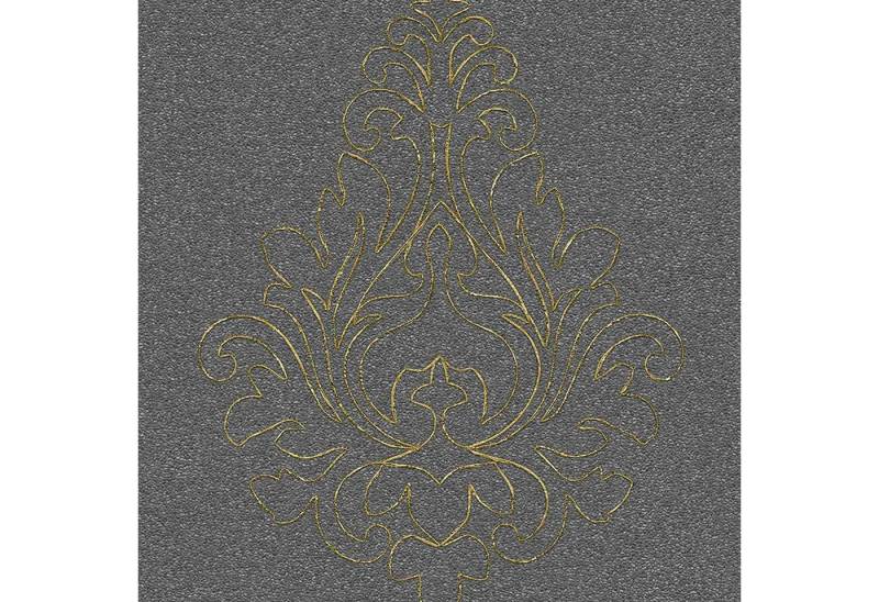 A.S. Création Vliestapete Nobile, 969824, Barock, 0.7 x 3.2 m, Grau von A.S. Création