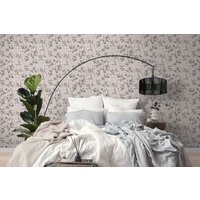 A.S. Création Vliestapete "Pure Elegance Blumen-Tapete Mustertapete Blümchen Blattmuster" leicht glänzend glatt Vliestapete floral für Schlafzimmer Küche Wohnzimmer Blumen Design von A.S. Création