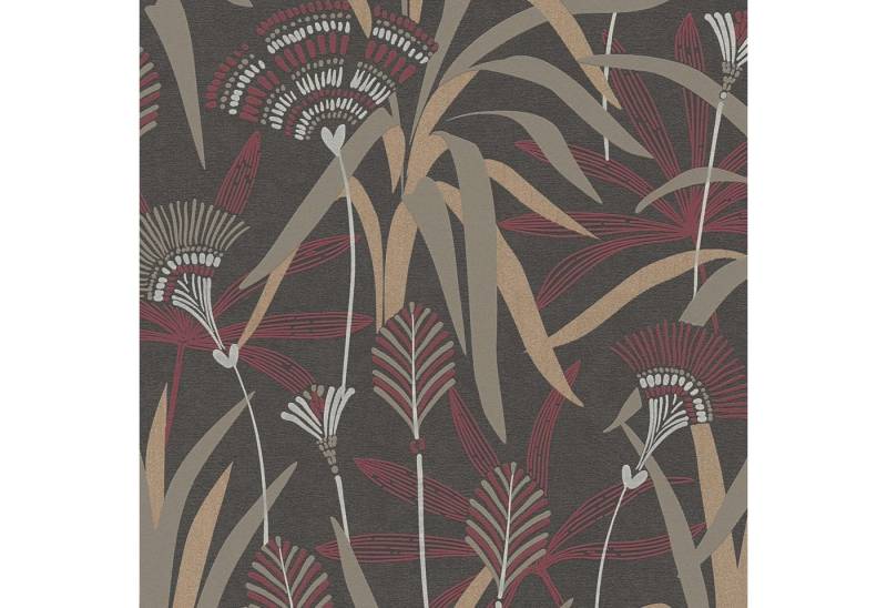 A.S. Création Vliestapete Rot, Blumen, versetzt, 399364, French Affair von A.S. Création