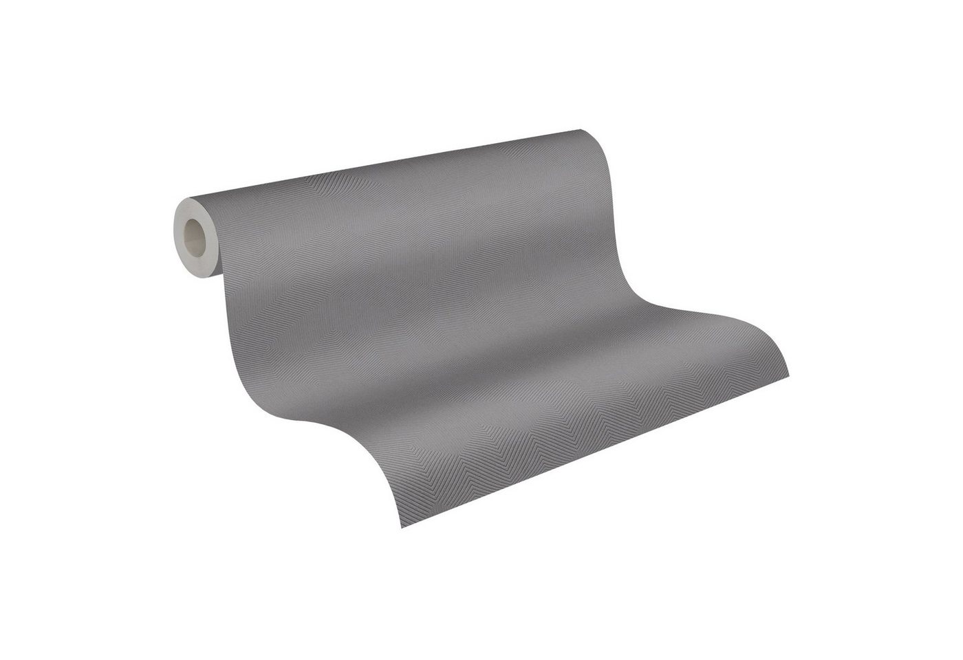 A.S. Création Vliestapete Strukturtapete Grafisch, strukturiert, gemustert, matt, neutral, (1 St), einfarbig Strukturiert Tapeten Wohnzimmer Schlafzimmer Küche Flur Büro von A.S. Création