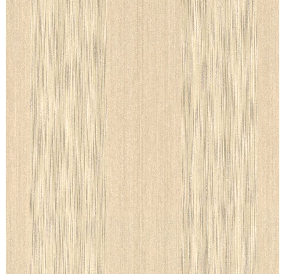 A.S. Création Vliestapete Tessuto, 956605, Streifenoptik, 0.53 x 10.05 m, Gelb von A.S. Création