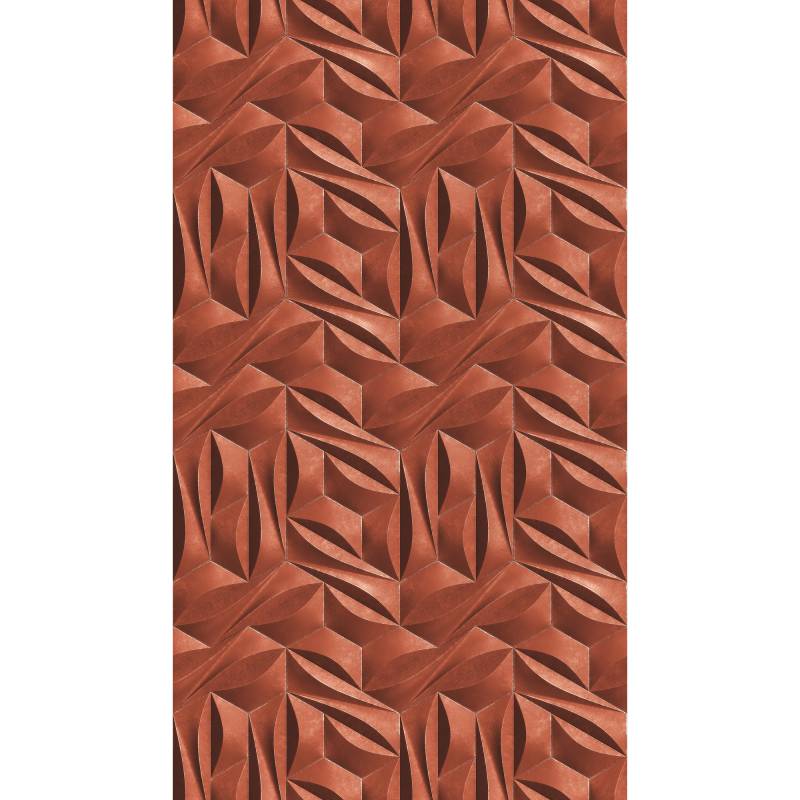 A.S. Création Vliestapete 'The Wall II' Grafik rot 3-teilig 1,59 x 2,80 m von A.S. Création
