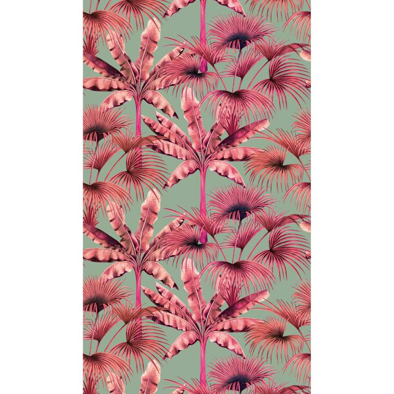 A.S. Création Vliestapete 'The Wall II' Palmen pink 3-teilig 1,59 x 2,80 m von A.S. Création