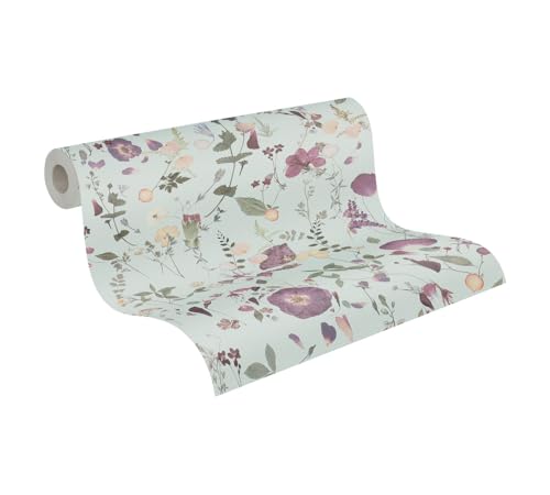 A.S. Création PintWalls II Vliestapete mit Blumenmotiv im Landhausstil 0,53 x 10,05 m – Grün, Violett, Gelb – Tapete mit Blättermotiv Made in Germany - 397463 A.S. Création PintWalls II Vliestapete mit Blumenmotiv im Landhausstil 0,53 x 10,05 m – Grün, Violett, Gelb – Tapete mit Blättermotiv Made in Germany - 397463 von A.S. Création