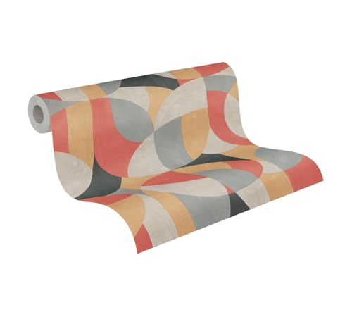 A.S. Création Vliestapete mit 3D Effekt - hochwertige Tapete Grafik 399323 in Grau, Beige, Rot, Schwarz - Tapete Vlies 3D Optik - Made in Germany A.S. Création Vliestapete mit 3D Effekt - hochwertige Tapete Grafik 399323 in Grau, Beige, Rot, Schwarz - Tapete Vlies 3D Optik - Made in Germany von A.S. Création