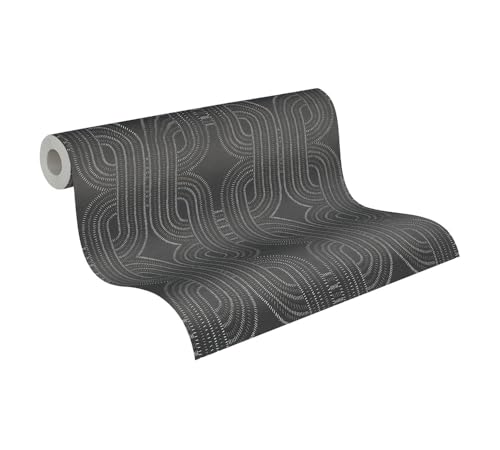 A.S. Création Vliestapete mit 3D Effekt - hochwertige Tapete Grafik 399374 in Schwarz, Braun, Metallic - Tapete Vlies 3D Optik - Made in Germany A.S. Création Vliestapete mit 3D Effekt - hochwertige Tapete Grafik 399374 in Schwarz, Braun, Metallic - Tapete Vlies 3D Optik - Made in Germany von A.S. Création