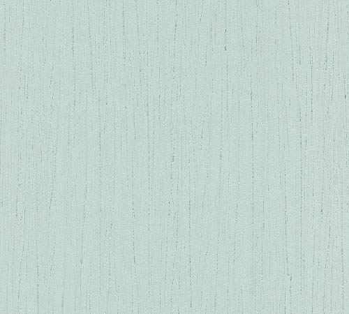 A.S. Création Vliestapete mit Glitter Flavour Tapete gestreift 10,05 m x 0,53 m blau grün Made in Germany 364524 36452-4 von A.S. Création
