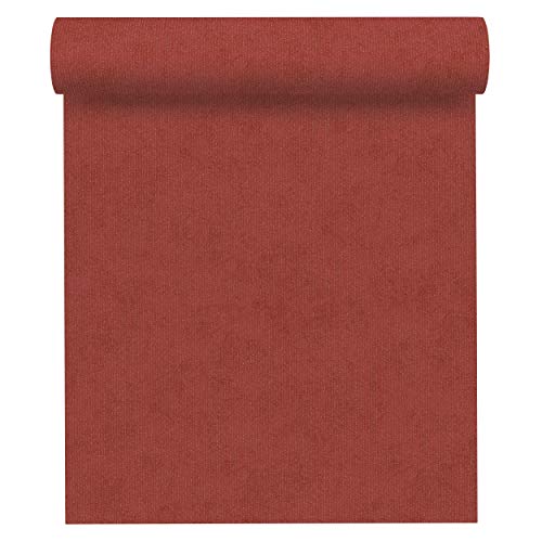 A.S. Création Vliestapete mit Glitter Memory 3 Tapete Uni 10,05 m x 0,53 m metallic rot Made in Germany 125828 1258-28 von A.S. Création