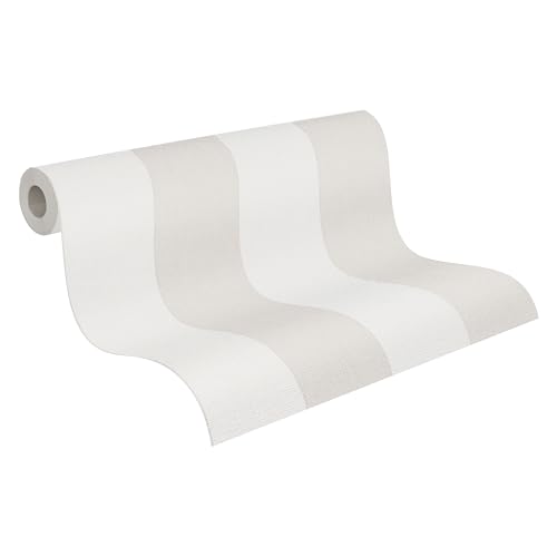 A.S. Création Pure Elegance Vliestapete mit Blockstreifen 0,53 x 10,05 m – Creme, Beige – Streifentapete Made in Germany - 397966 A.S. Création Pure Elegance Vliestapete mit Blockstreifen 0,53 x 10,05 m – Creme, Beige – Streifentapete Made in Germany - 397966 von A.S. Création