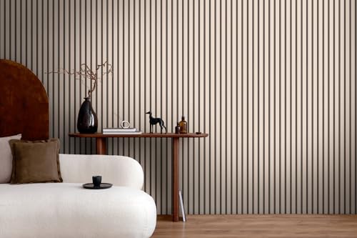 A.S. Création Vliestapete mit Wandpaneelmotiv 0,53 x 10,05 m – Beige Grau Schwarz – Tapete in Holzoptik Made in Germany – 786283 A.S. Création Vliestapete mit Wandpaneelmotiv 0,53 x 10,05 m – Beige Grau Schwarz – Tapete in Holzoptik Made in Germany – 786283 von A.S. Création