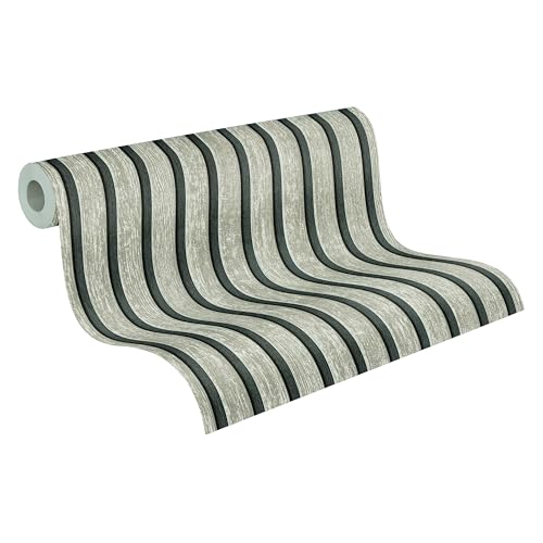 A.S. Création Vliestapete mit Wandpaneelmotiv 0,53 x 10,05 m - Grau, Braun, Schwarz - Wandpaneel Tapete in Holzoptik Made in Germany - 790414 A.S. Création Vliestapete mit Wandpaneelmotiv 0,53 x 10,05 m - Grau, Braun, Schwarz - Wandpaneel Tapete in Holzoptik Made in Germany - 790414 von A.S. Création