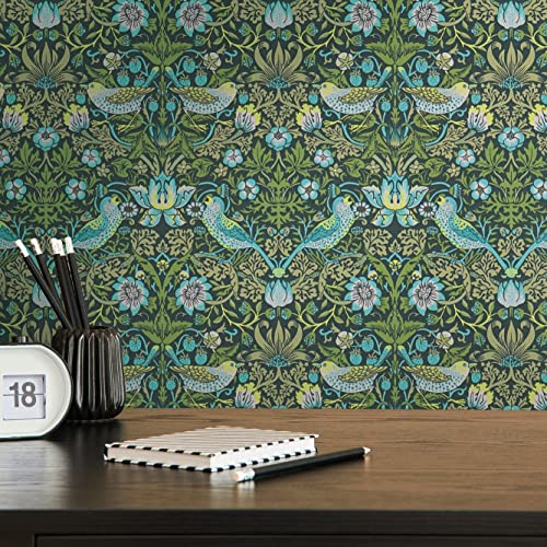 A.S. Création Vogeltapete Grün Blau Schwarz - Architects Paper Art of Eden 390561 - Vliestapete Ausgefallene Tapete - 10,05 m x 0,53 m Made in Germany A.S. Création Vogeltapete Grün Blau Schwarz - Architects Paper Art of Eden 390561 - Vliestapete Ausgefallene Tapete - 10,05 m x 0,53 m Made in Germany von A.S. Création