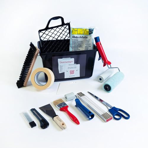 A.S. Création XXL-Tapezierset 15-teiliges Set für Tapezierarbeiten Renovierungsset - Grundausstattung für Tapezierprojekte - 902403 A.S. Création XXL-Tapezierset 15-teiliges Set für Tapezierarbeiten Renovierungsset - Grundausstattung für Tapezierprojekte - 902403 von A.S. Création