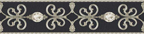 A.S. Création selbstklebende Bordüre Only Borders 10 Borte 5,00 m x 0,15 m metallic Made in Germany 369161 36916-1 von A.S. Création